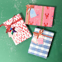 Ribbon and Lobster Pink Gift Wrapping Paper