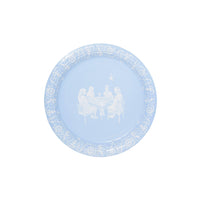 Mahjong Jasperware Inspired Salad Paper Plates - Set of 8