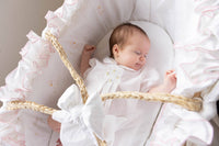 Lambikins Moses Basket Set - Pink