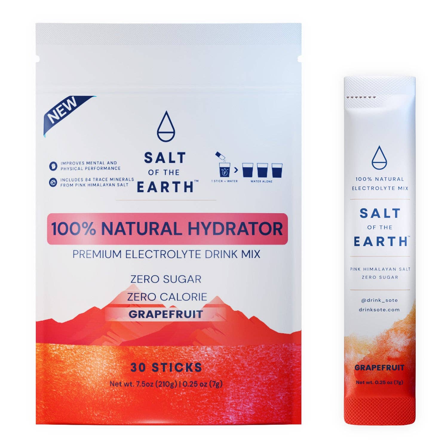 Salt of the Earth | Natural Electrolytes | Grapefruit