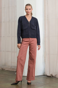 Vintage Seam Wide Denim - RB1056