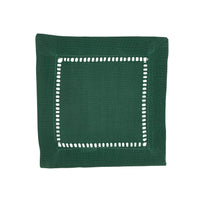 Poly Hemstitched Cocktail Napkin