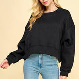 Dropped Shoulder Sweatshirt