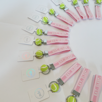 EAT, SLEEP, TENNIS, REPEAT Keychain