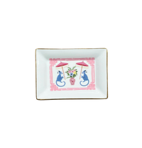 Easter Blue Cross Trinket Tray