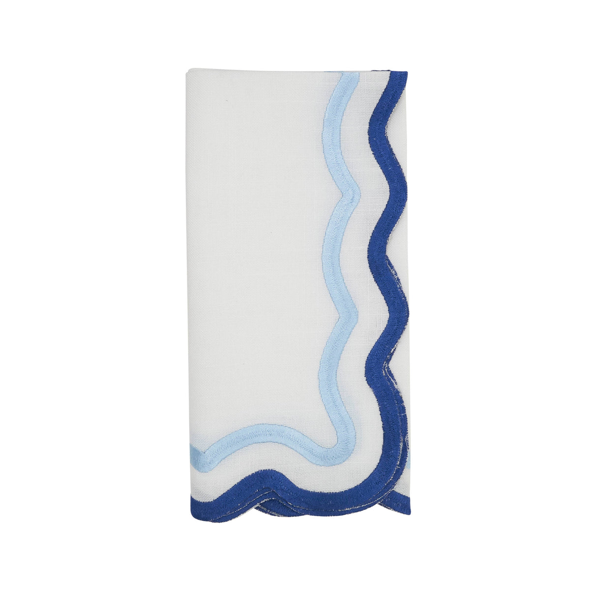 Scalloped Edge Cloth Napkin