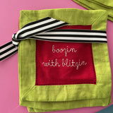 Boozin with Blitzin Cocktail Napkins