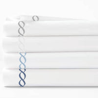 600 Thread Count Rope Embroidered Euro Sham Pairs