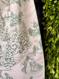 The Winter’s Eve Toile Bow