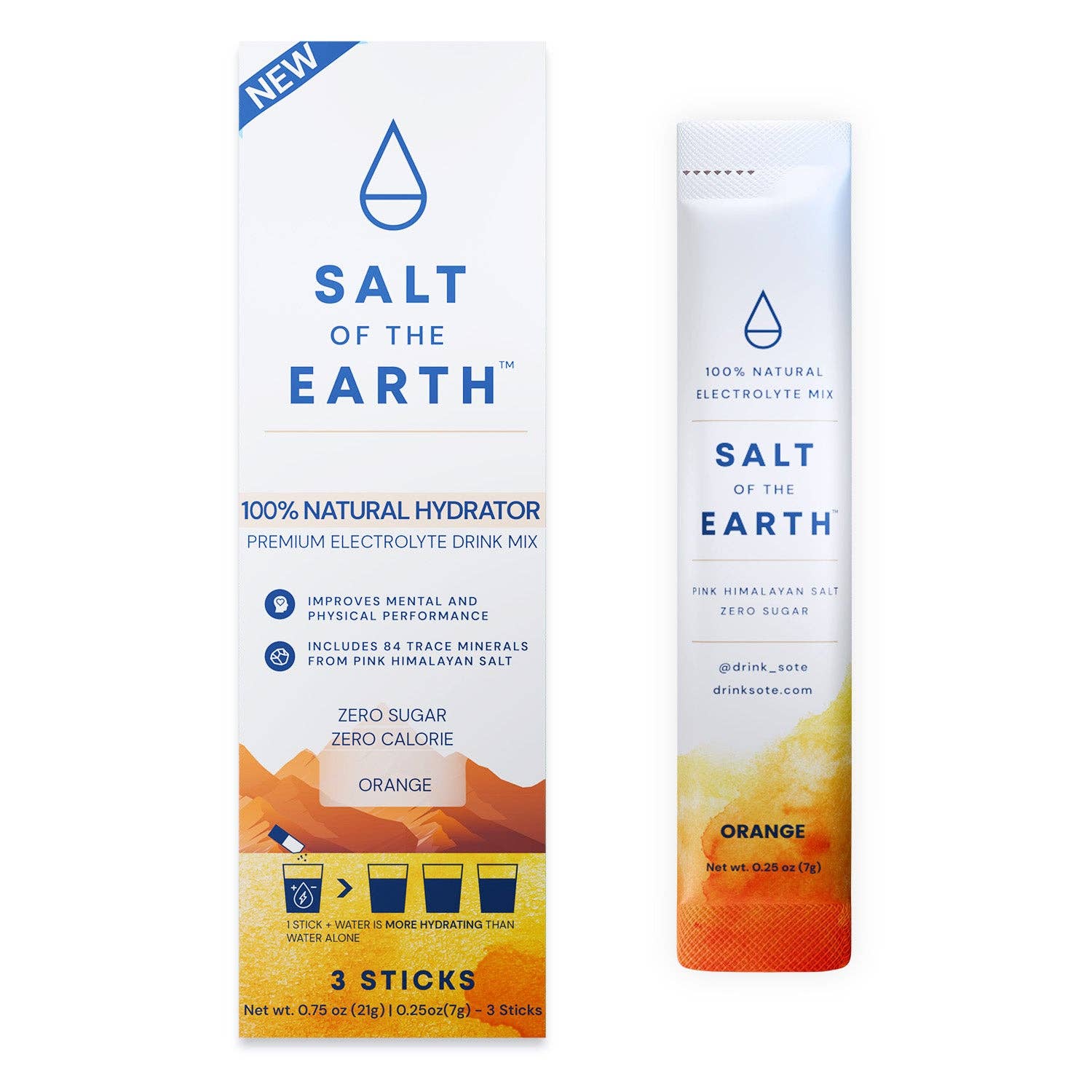 Salt of the Earth | Natural Electrolytes | Orange