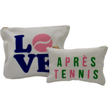 Flat Zip Pouch Apres Tennis