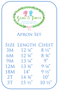 Strawberry Apron Set