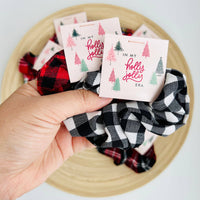 Holiday Thank You Gift Christmas Scrunchie Stocking Stuffer