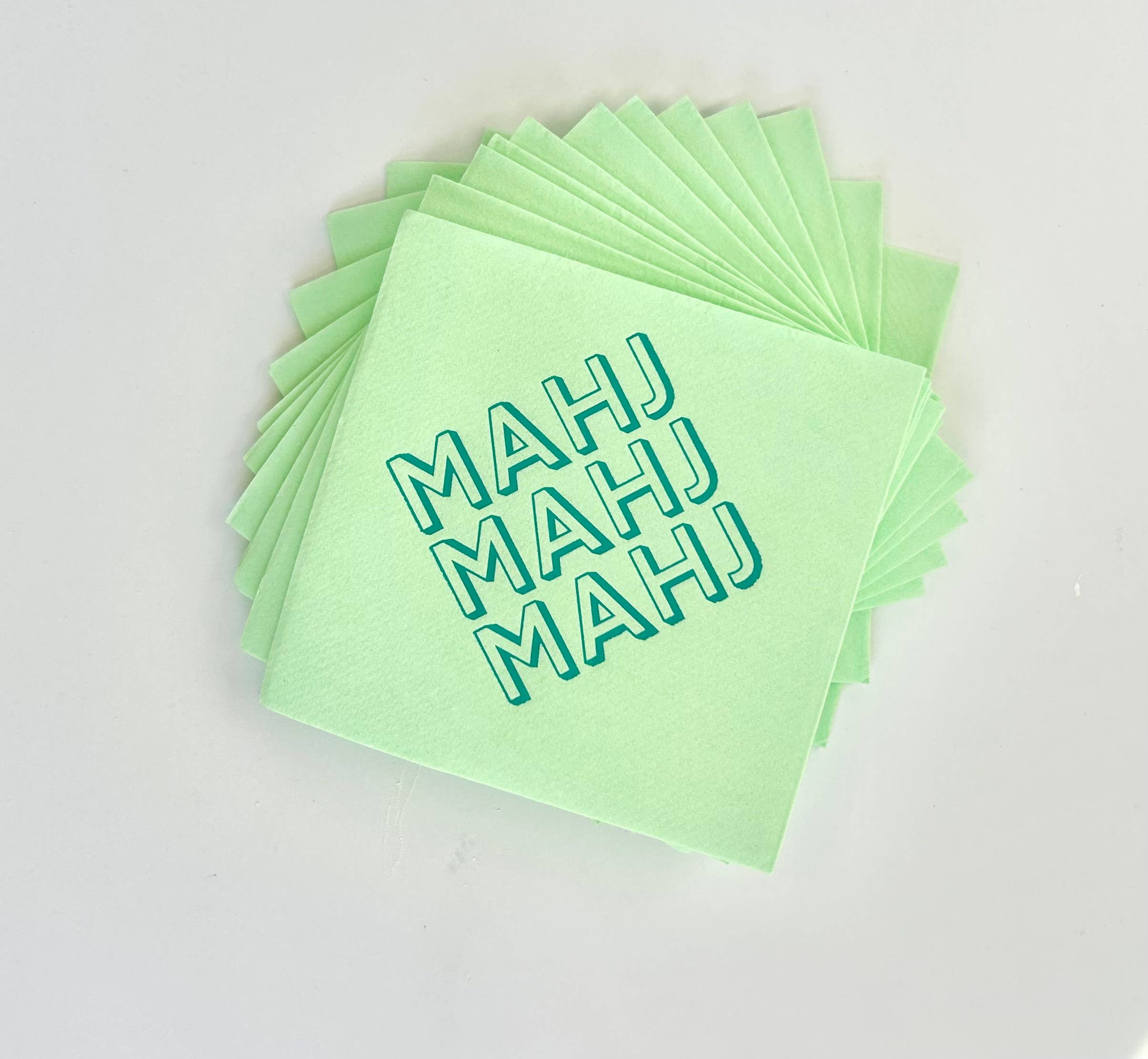 Mah Jong Cocktail Napkins