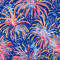 Festive Fireworks Champagne Bottle Wrap
