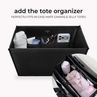 Case-Mate Midnight Black Bow Jelly Tote Bag (Classic)