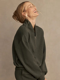 Davidson Sweatshirt- Olive Marl