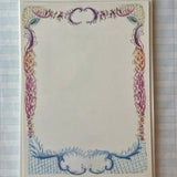 French Menu Stationery Set of 8