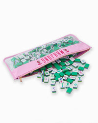 Cotton Candy Monkey Mahjong Bag