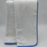 Signature Bath Towel  - White with Color Trim