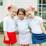 3/4 Sleeve Shirt with Red