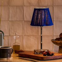 Cobalt Blue Scallop Lampshade - 6