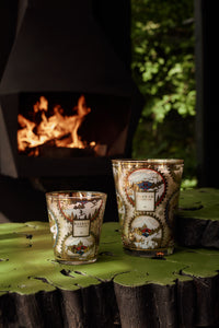 Ski candle styled