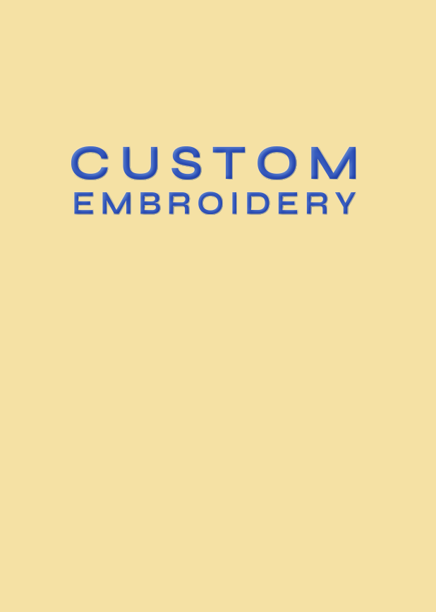 Custom Embroidery Add On
