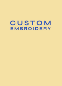 Custom Embroidery Add On