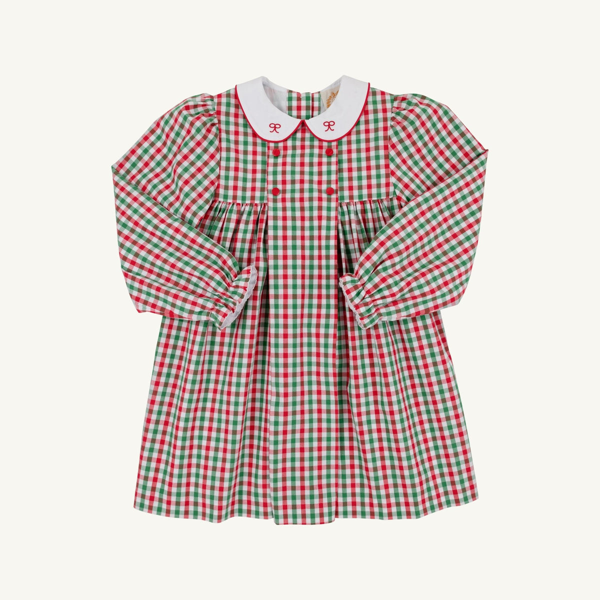 TBBC Della Marie Dress - Red & Green Gingham