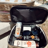 SPF Beach  Accessory Bag with Puka Shells