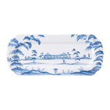 Juliska Country Estate Deft Blue Hostess Tray Garden Party