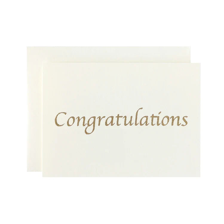 Ivory Congratulations Card