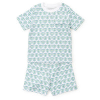 Charles Boys' Crest Blue Tennis Short Set
