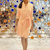 Wash & Wear Breezy Blouson Dress - Stripe