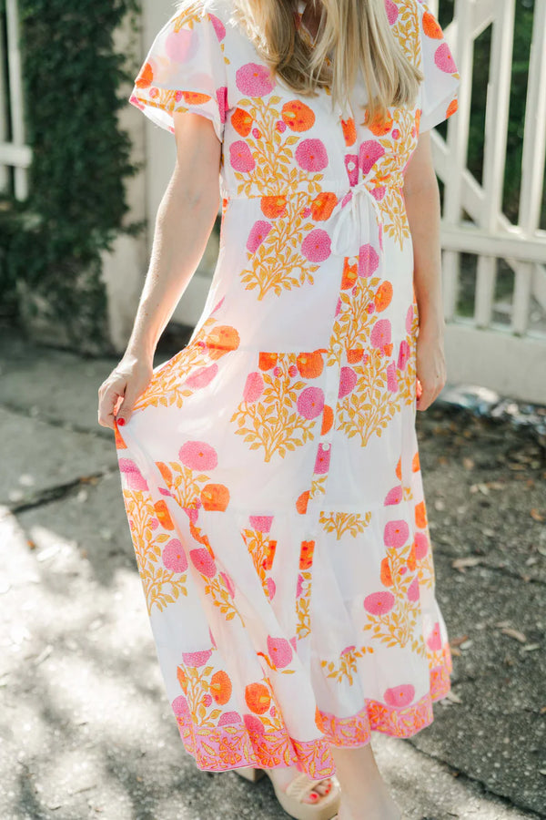 Magnolia Flutter Tangerine