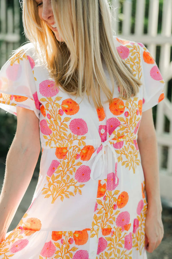 Magnolia Flutter Tangerine