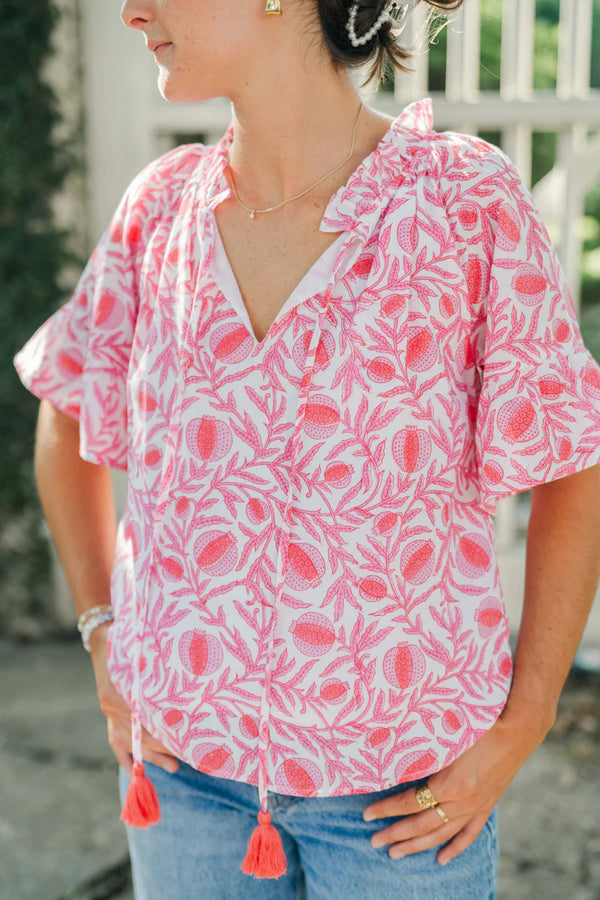 Bristol Blouse Paradise Pink