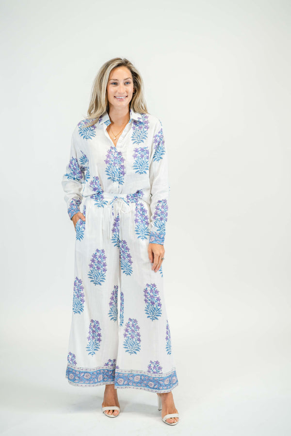 Victoria Dunn Millie Pant Amethyst