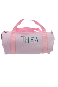 Seersucker Cotton Medium Duffel