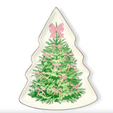 Holiday Bowtiful Tree Christmas Plate