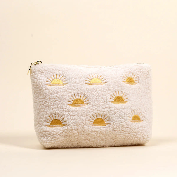 Sunshine Teddy Bear Pouch