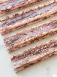 Rosewater Confetti mahjong racks