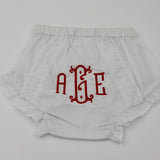 Bloomer Diaper Covers - Add Embroidery Customization