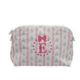 TRVL Goodie Cosmetic Bag Pink Ribbon