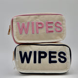Canvas Wipes Holder-Navy