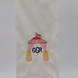 Scallop Bottom Guest Towel