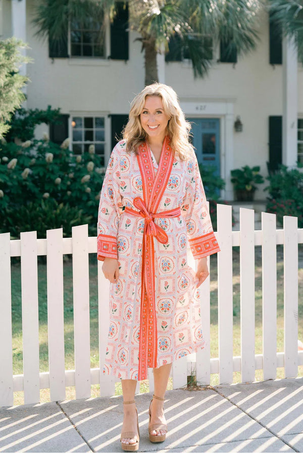 AMORA DUSTER | PERENNIAL BLOOMS