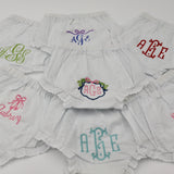 Bloomer Diaper Covers - Add Embroidery Customization