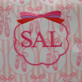 Coated Fabric Ballet Print Go Bag - Large
